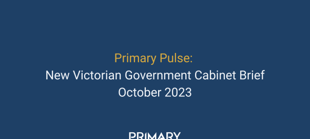 New Victorian Government Cabinet Brief